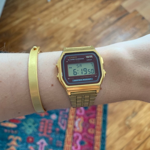 casio vintage collection gold